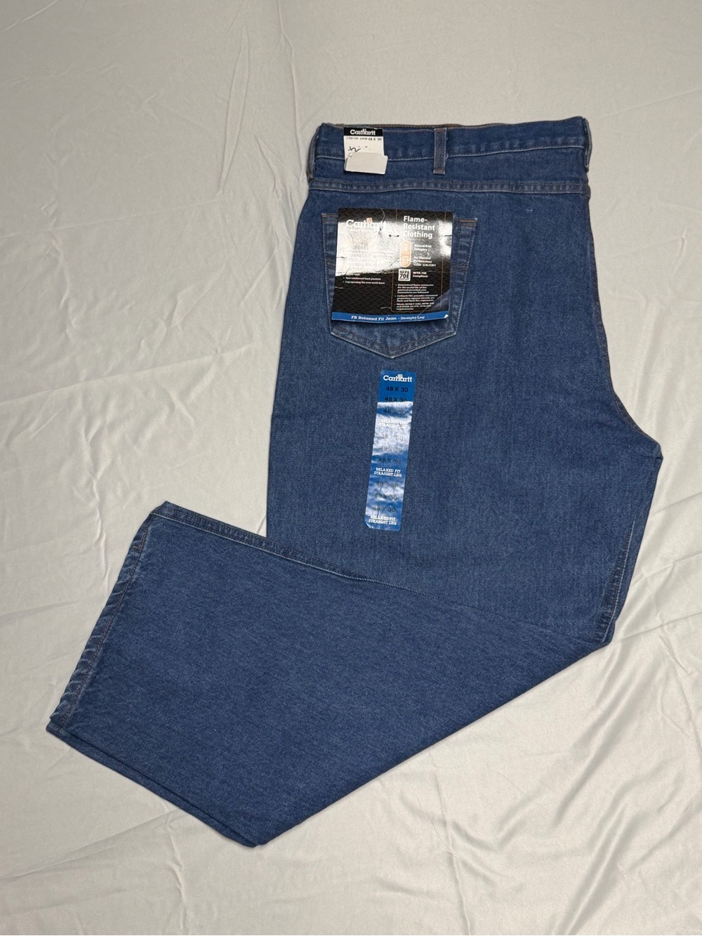 Carhartt Men’s Blue Relaxed Fit Jeans